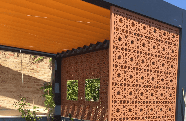 Celosía de madera